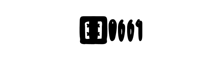 Christmas Condense - Personal U  Скачать бесплатные шрифты