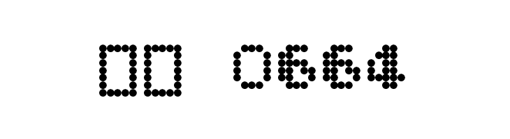 Bitcount Grid Double Ink Regular  Скачать бесплатные шрифты