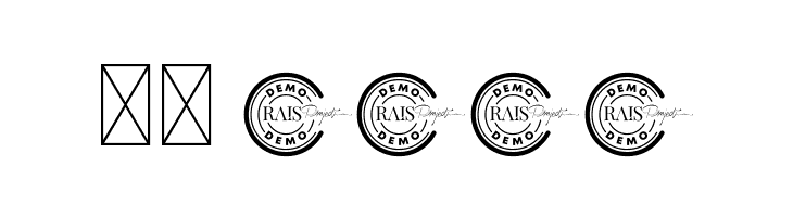 Melting Words Demo Italic  Скачать бесплатные шрифты