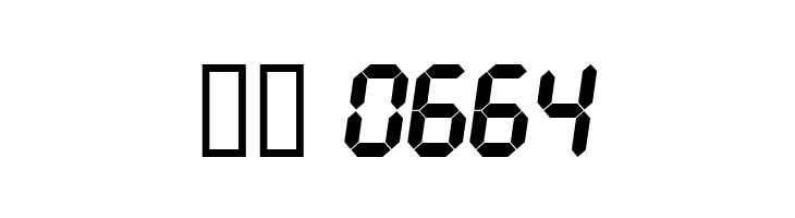 LCD Ultra  Скачать бесплатные шрифты