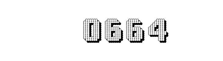 DottyShadow  Скачать бесплатные шрифты