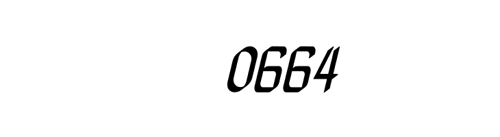 ZyphyteCondenseOblique  Скачать бесплатные шрифты