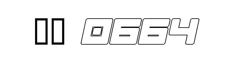 Almanaque Outline Italic  Скачать бесплатные шрифты