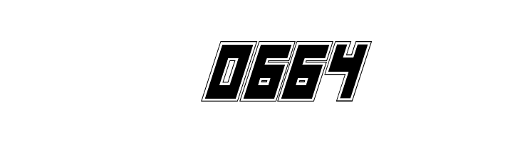 UFO Hunter Academy Italic  Скачать бесплатные шрифты