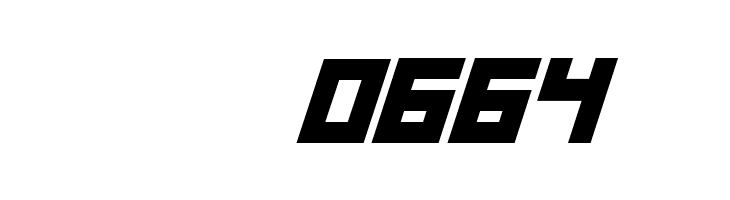 UFO Hunter Expanded Italic  Скачать бесплатные шрифты