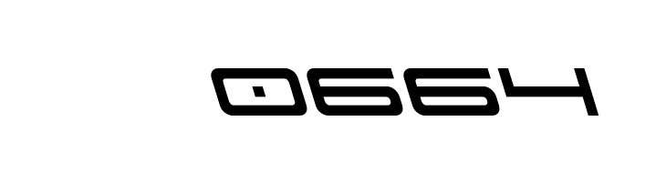 911 Porscha Leftalic  Скачать бесплатные шрифты