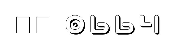 Planet N Shadow  Скачать бесплатные шрифты