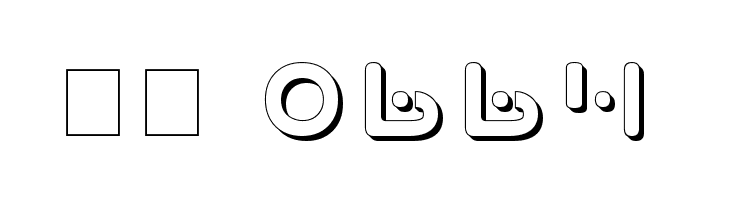 Planet X Shadow  Скачать бесплатные шрифты