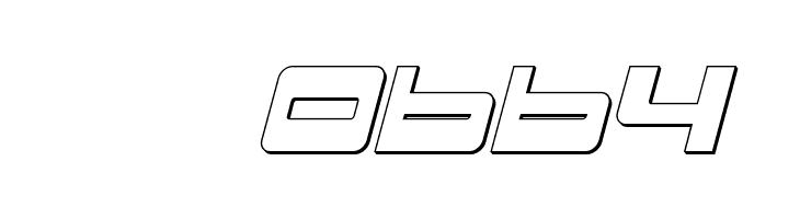 Searider Falcon 3D Italic  Скачать бесплатные шрифты