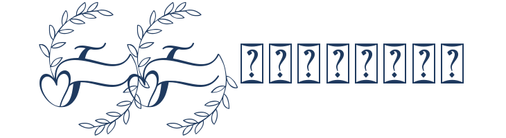 Lovely Amelina Monogram Demo font — Lorem ipsum body text preview