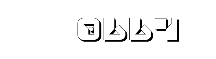 Replicant Shadow  Скачать бесплатные шрифты