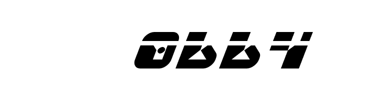 Replicant Laser Italic  Скачать бесплатные шрифты