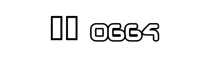 hybrid Outline  Скачать бесплатные шрифты