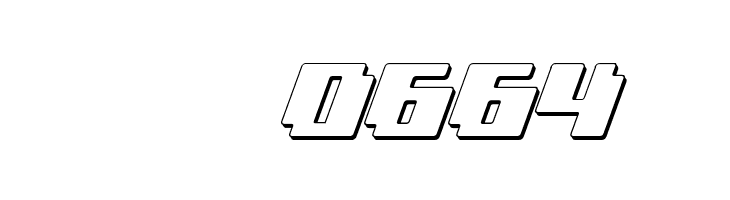 bad robot 3d italic  Скачать бесплатные шрифты