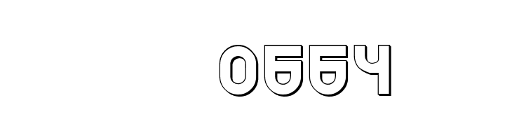 Trek Trooper 3D  Скачать бесплатные шрифты