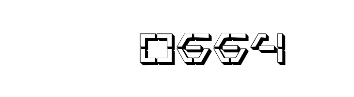 Zeta Sentry 3D  Скачать бесплатные шрифты