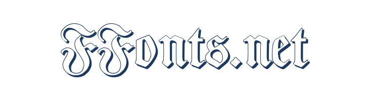 TypographerFraktur Shadow font — Lorem ipsum body text preview