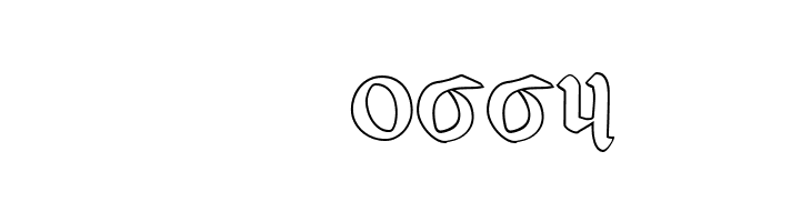 Valerius Outline  Скачать бесплатные шрифты