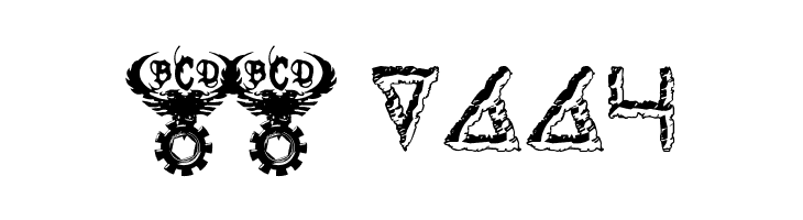 Thors Hammer Carved  Скачать бесплатные шрифты