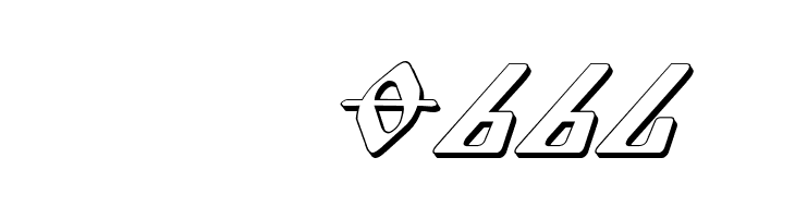 Piper Pie 3D Italic  Скачать бесплатные шрифты