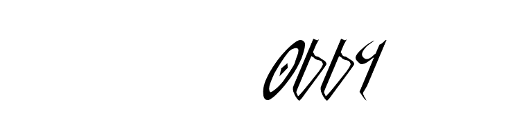 Xaphan Italic  Скачать бесплатные шрифты