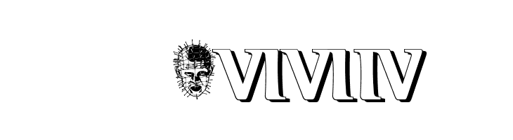 Hellraiser3 Shadow  Скачать бесплатные шрифты