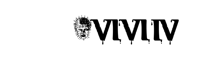 Hellraiser Bloody  Скачать бесплатные шрифты