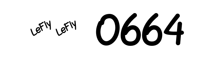 Blokletters Viltstift  Скачать бесплатные шрифты