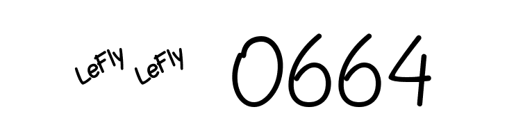 Blokletters Balpen  Скачать бесплатные шрифты