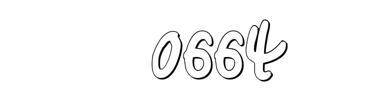 Buttons the Bear 3D  Скачать бесплатные шрифты