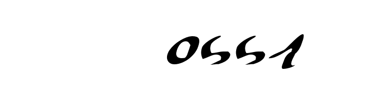 Eagleclaw Expanded Italic  Скачать бесплатные шрифты