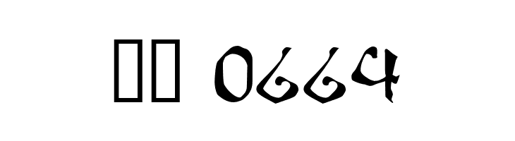 Fanjofey Leoda AH Regular  Скачать бесплатные шрифты