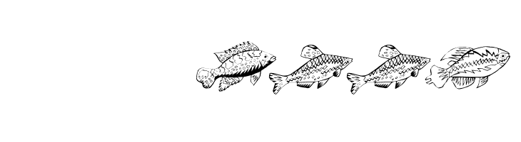 Fishing  Скачать бесплатные шрифты