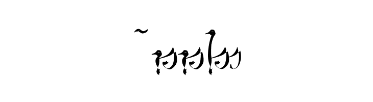 Tengwar Teleri  Скачать бесплатные шрифты