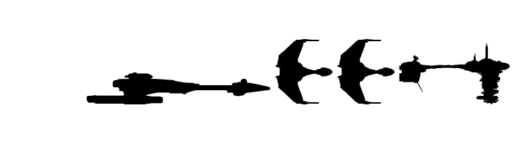 Famous Spaceships  Скачать бесплатные шрифты