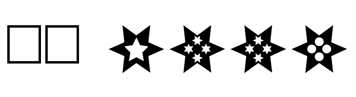 Star Things  Скачать бесплатные шрифты