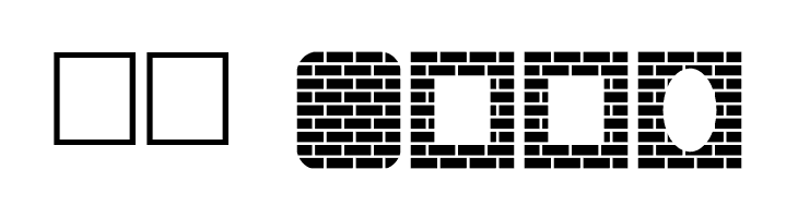 Bricks n Things  Скачать бесплатные шрифты