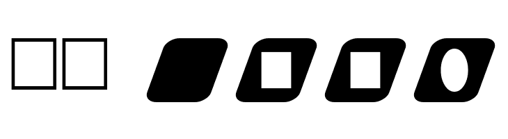 Cut Outs for 3D FX 2  Скачать бесплатные шрифты