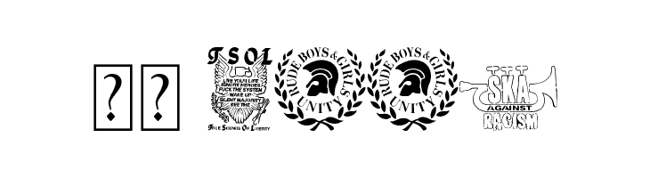 stencilpunks band logos 0001  Скачать бесплатные шрифты