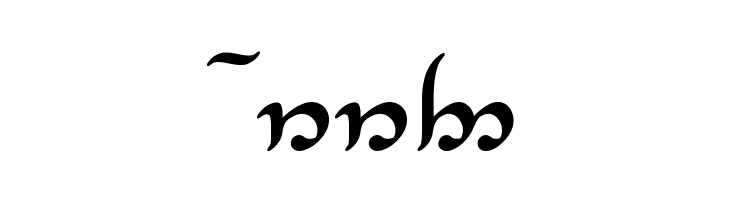 Tengwar Annatar Bold  Скачать бесплатные шрифты