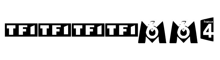 TV FRANCE  Скачать бесплатные шрифты