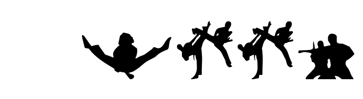 Karate Chop  Скачать бесплатные шрифты