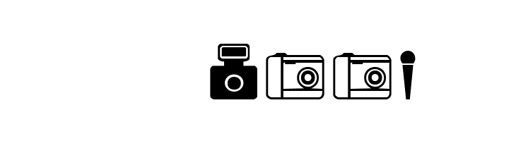 Kamera Dings  Скачать бесплатные шрифты