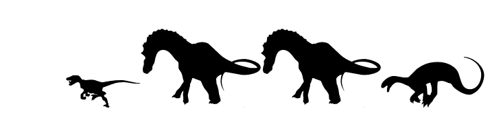 Ding-o-saurs  Скачать бесплатные шрифты