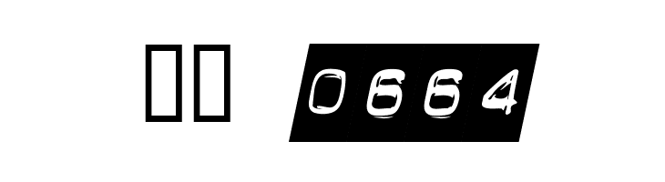 Blackout Italic  Скачать бесплатные шрифты