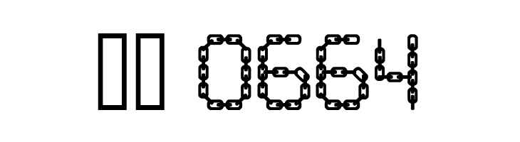 CHAINS  Color Fill  Скачать бесплатные шрифты