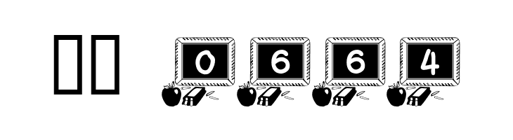 LCR School Daze  Скачать бесплатные шрифты