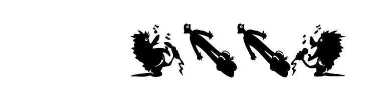 CreaturesShadows  Скачать бесплатные шрифты