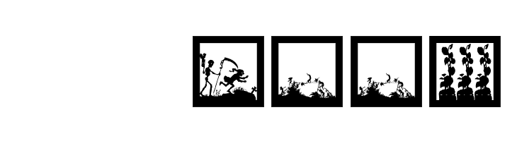 MoreSilhousFrame  Скачать бесплатные шрифты