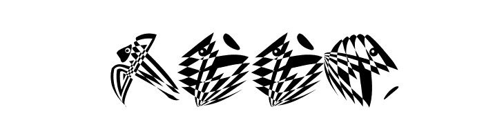 RoundOpArt  Скачать бесплатные шрифты